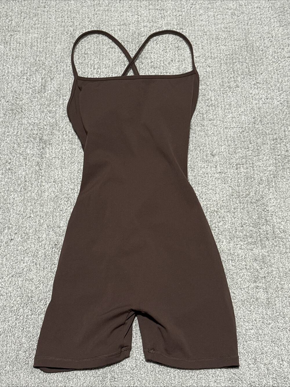 Anrabess Amazon bodysuit featuring thin spaghetti Straps Size Small